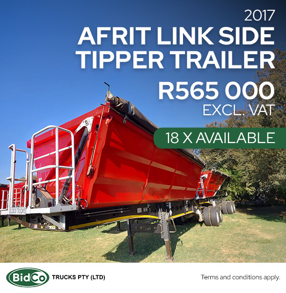 2017 Afrit Interlink Side Tipper Trailer 18 available